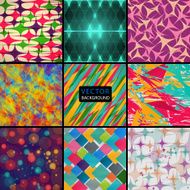 set of different colored backgrounds