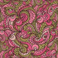 Multicolor cute Abstract swirl seamless pattern N2