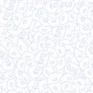 Seamless pattern tracery handmade natural mood N3