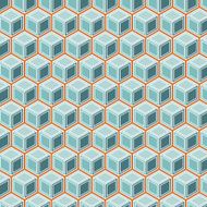 geometric pattern hexagon concept