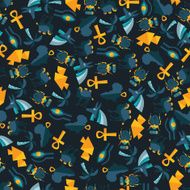 Egypt seamless pattern 2
