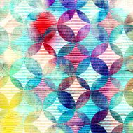 abstract pattern of circles