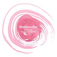 Vector Pink Watercolor Spots Open Spase