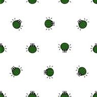bug seamless vector pattern N2