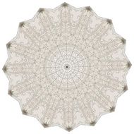 Cute abstract beige feminine pattern N5