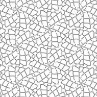 Primitive simple retro seamless pattern with lines N4