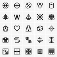 Symmetry icons