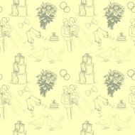 Hand drawn love symbols N40