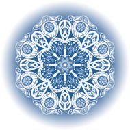 Indian round pattern