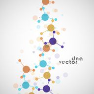 Molecule background colorful illustration N66