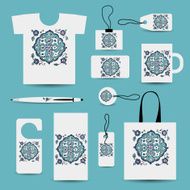 Corporate identity mock-up template for your design