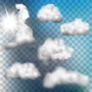 Set of clouds EPS 10 N2