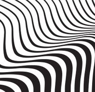 optical wave abstract striped background black and white N2