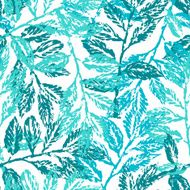 Seamless pattern with laurel branches N2