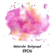Watercolor hand painted background N6