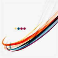 Purple and orange color lines on white N12