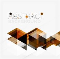 Abstract geometric background Modern overlapping triangles N338