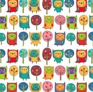 Baby style gift wrap paper&#039;s pattern