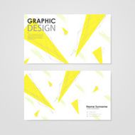 lovely business card template design