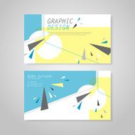 trendy business card template design