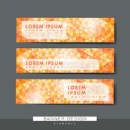 modern banner template set design N9