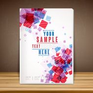 lovely book cover template design