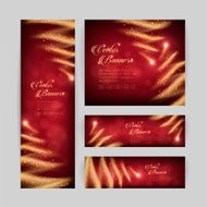 gorgeous banner template design N2