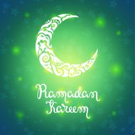 Ramadan Kareem vector card N3