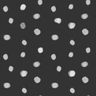 Abstract seamless pattern with spots on black