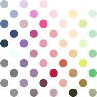 Colorful Polka Dots Background Creative Design Templates N11