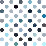 Blue Polka Dots Background Creative Design Templates N3