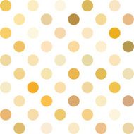 Yellow Polka Dots Background Creative Design Templates N4