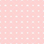 Princess Seamless Pattern Background Vector Illustration N2