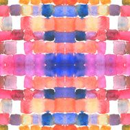 Watercolor stain glass background N3
