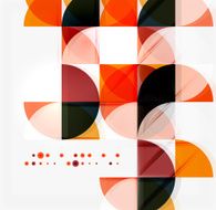 Semicircle triangle pattern N317