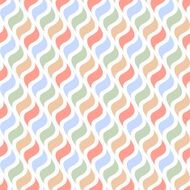Background with stylized petals in retro colors
