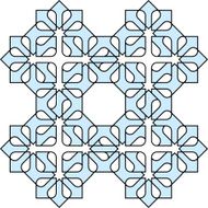 Arabic decorative pattern
