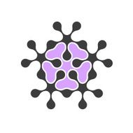 Abstract flower - design element (variation 2)
