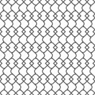 Delicate monochrome seamless pattern - variation 1