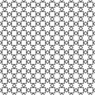 monochrome geometric seamless pattern N4