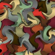 Artistic background for design