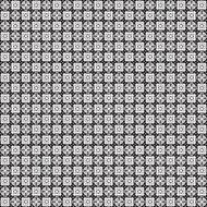Tribal Black and White Seamless Pattern