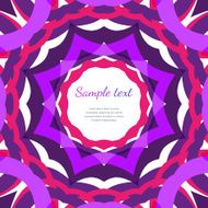 colorful circle abstract ornament