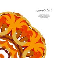 colorful circle abstract ornament N2