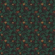 Floral vector seamless pattern N20