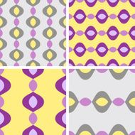 seamless geometric patterns set N4