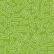 Seamless alphabet pattern N5
