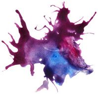 Unusual traced vector watercolor splatter N14