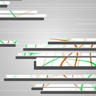 Futuristic background geometric illustration