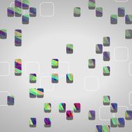Abstract shapes background N33